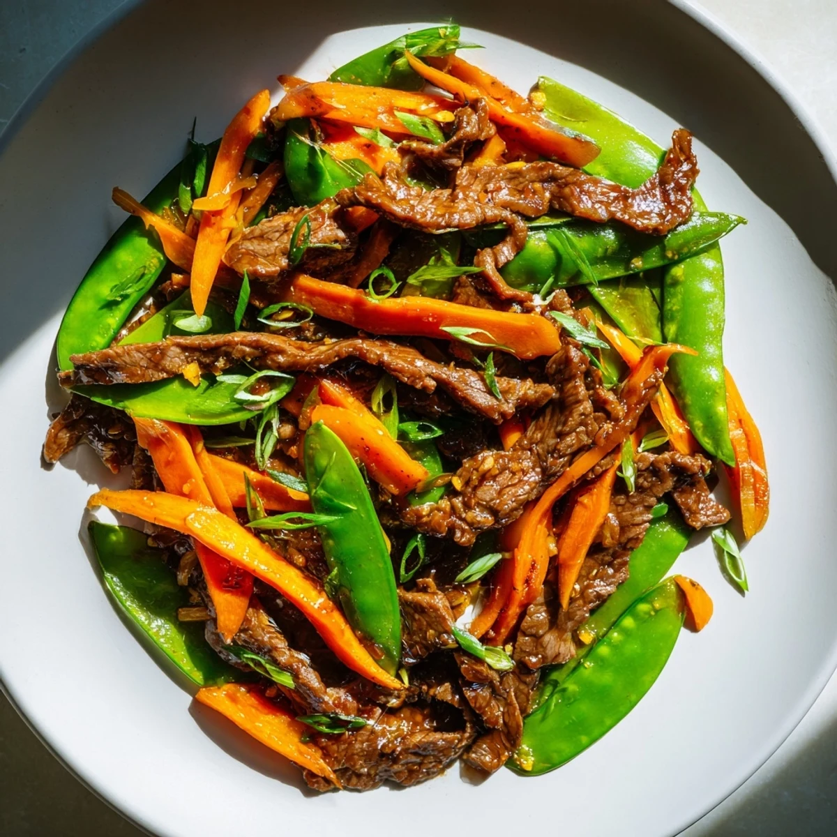Beef Stir Fry Snow Peas