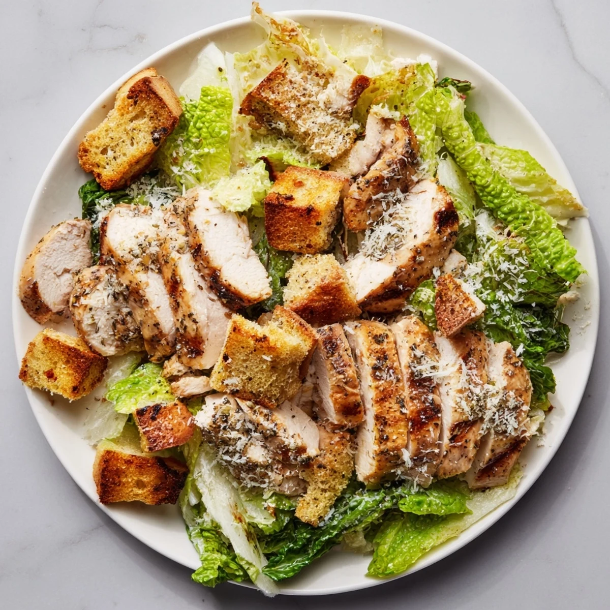 Chicken Caesar Salad Croutons