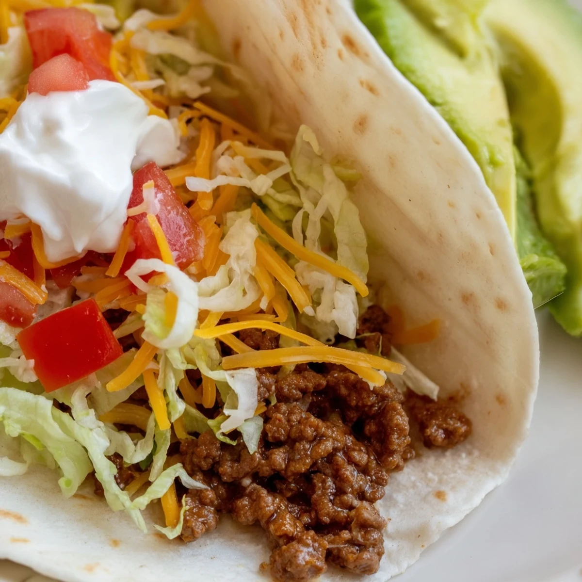 Sizzling skillet of Tex-Mex beef taco filling with fresh cilantro and jalapeños ready for a family dinner.