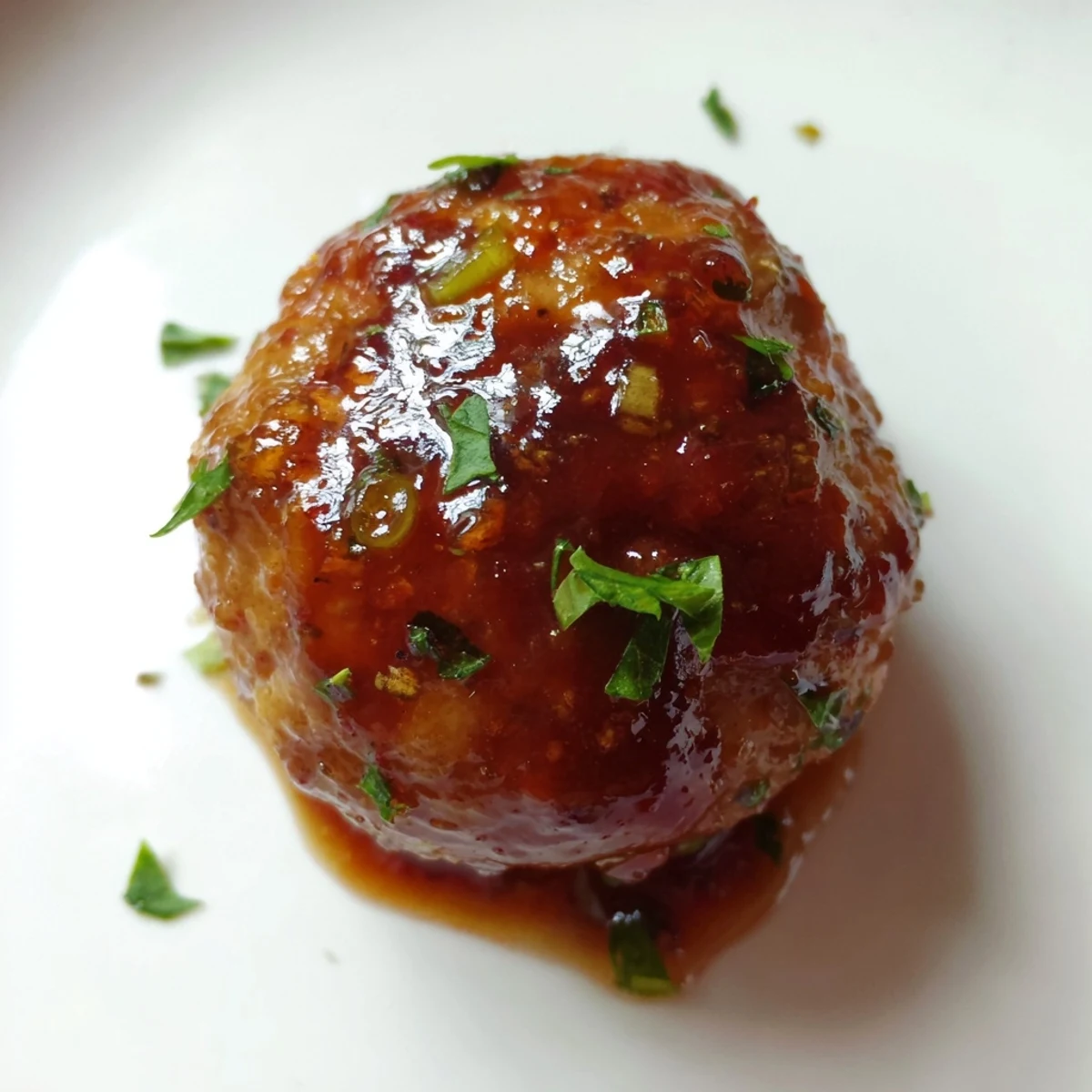 Savory turkey appetizer meatballs served warm on a holiday platter, garnished with chopped parsley and cocktail picks, ready for a crowd-pleasing appetizer spread.