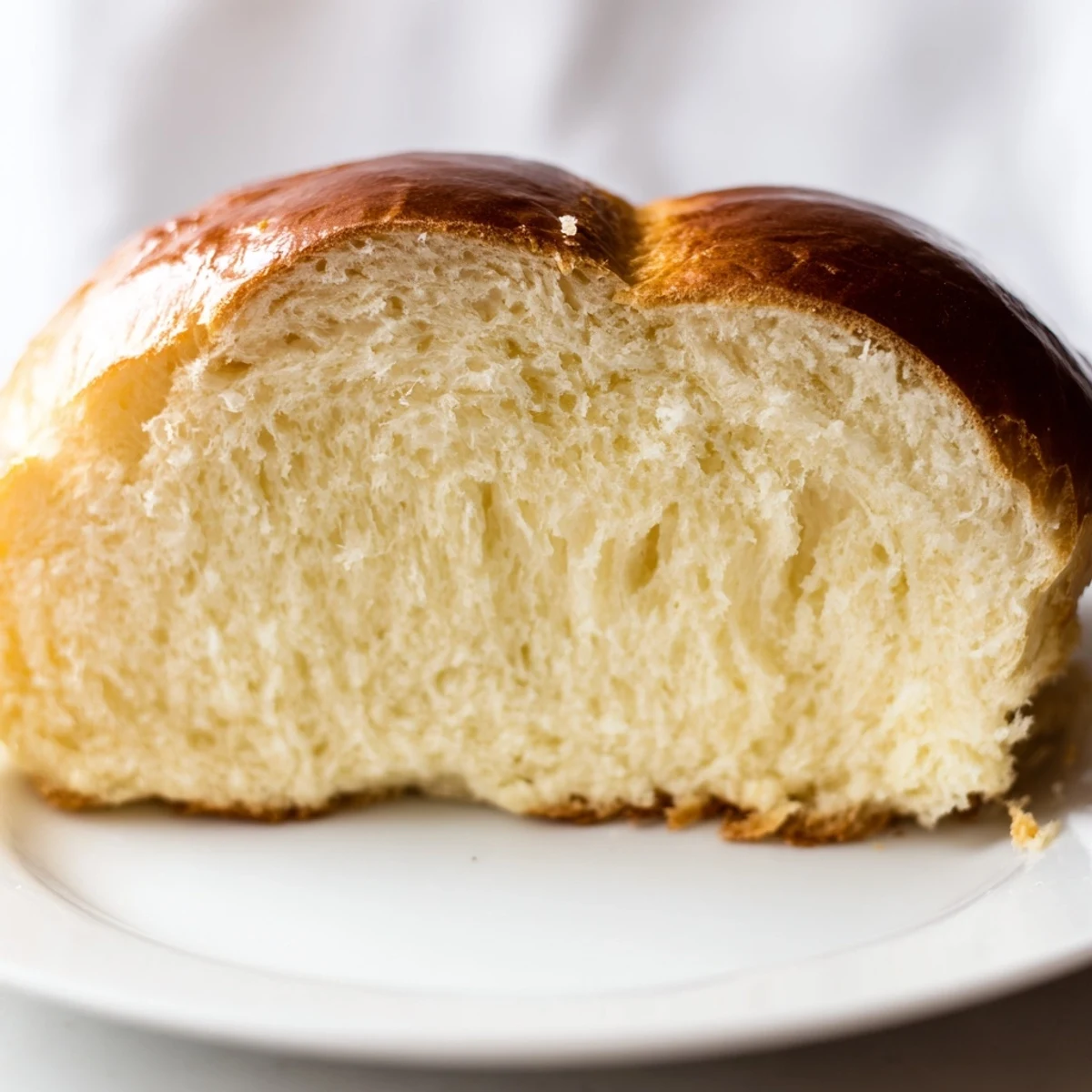 Hearty Milk Brioche bread sits beside a cup of coffee, highlighting its delicate texture and inviting aroma for a cozy French-inspired brunch.