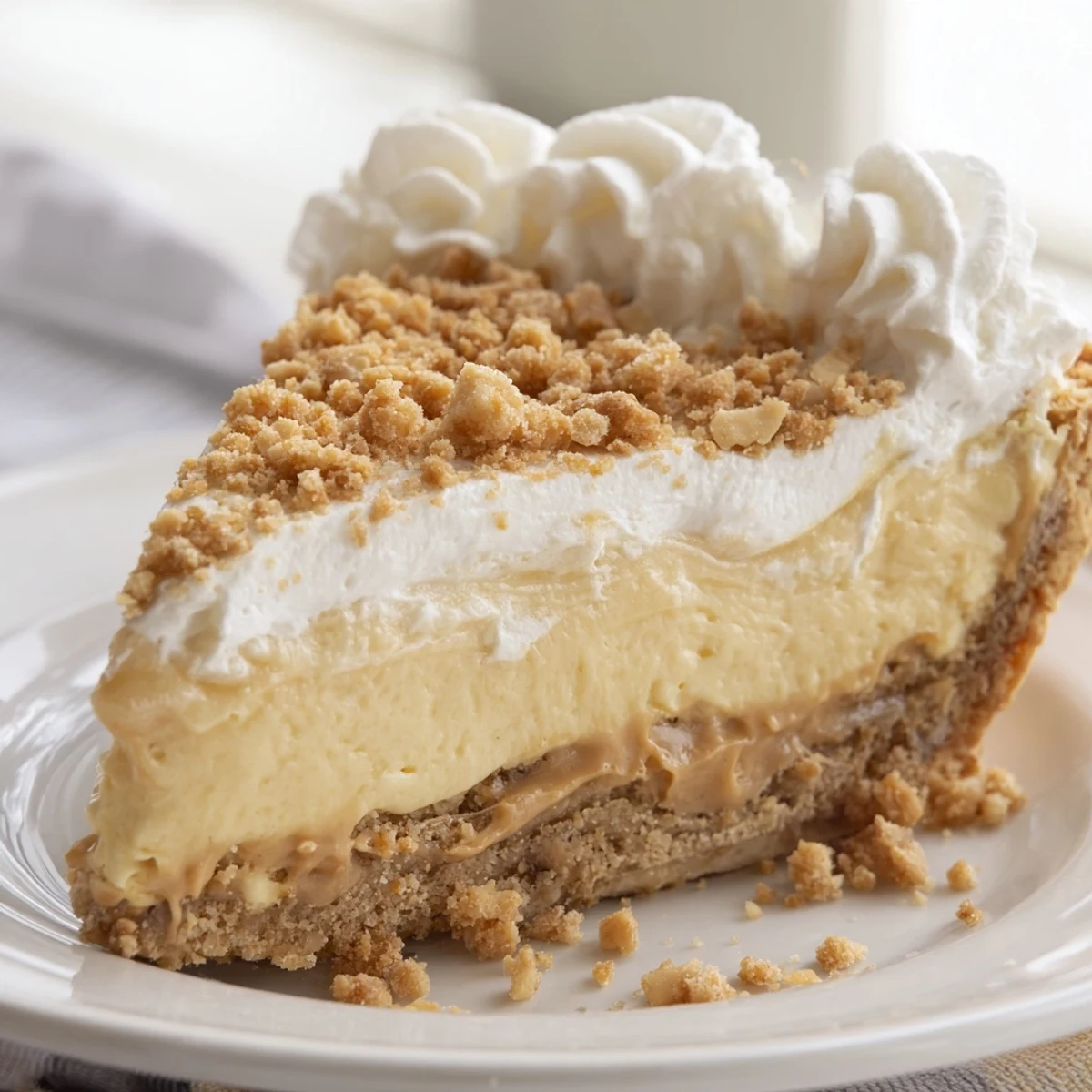 Old Fashioned Amish Peanut Butter Dream Pie