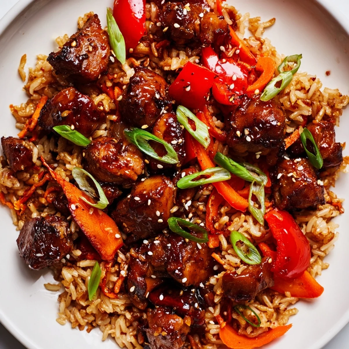 Korean BBQ Chicken and Rice