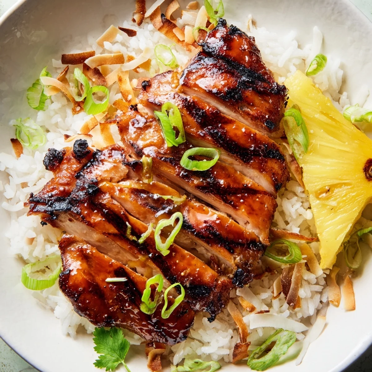 Hawaiian Chicken Coconut Rice