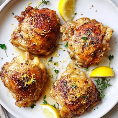 Lemon Pepper Chicken Thighs