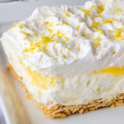 Lemon Lush Layered Cake